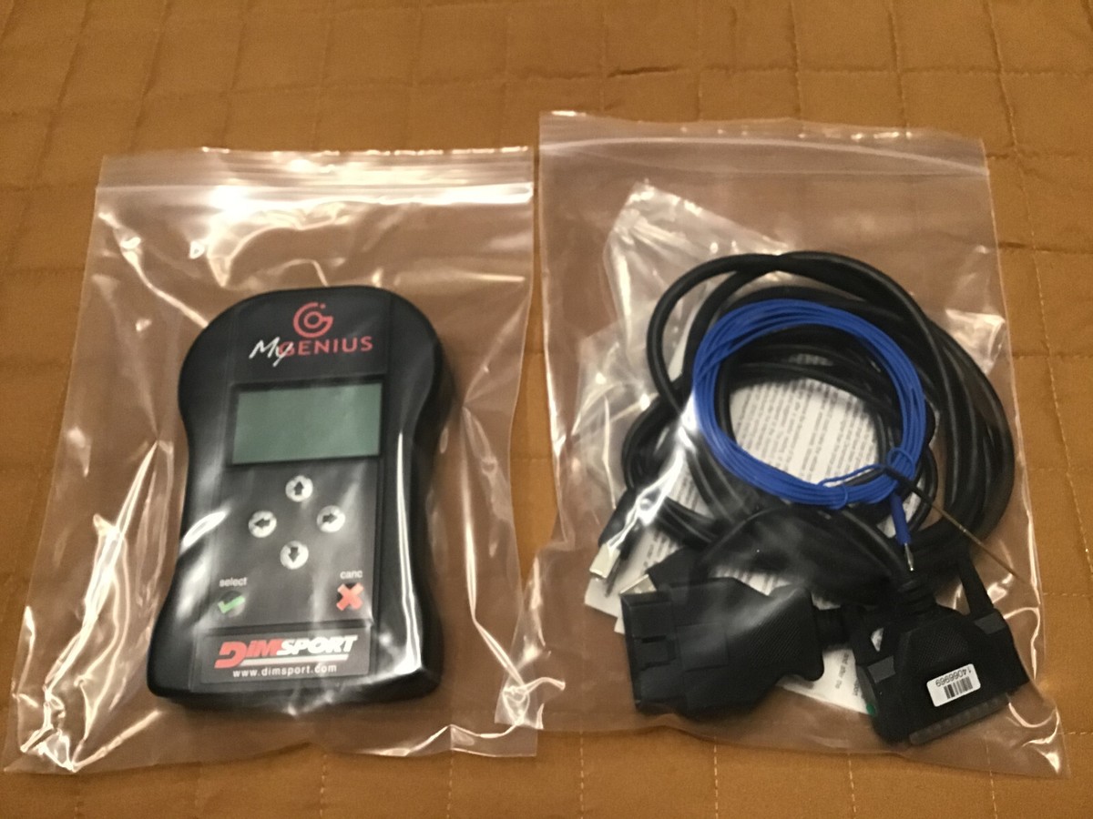 MY GENIUS DIM SPORT End User OBDII programming device READ (FOR