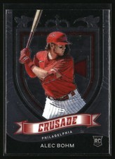 Alec Bohm 2021 Panini Chronicles #23 Crusade Philadelphia Phillies