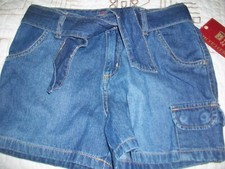 GIRLS JEAN SHORTS SIZE 10 NEW WITH TAGS