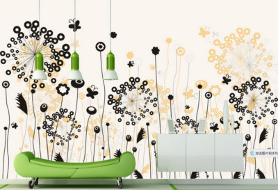 3D Petal Butterfly ZHUA16429 Wallpaper Wall Murals Removable Self-adhesive Ann