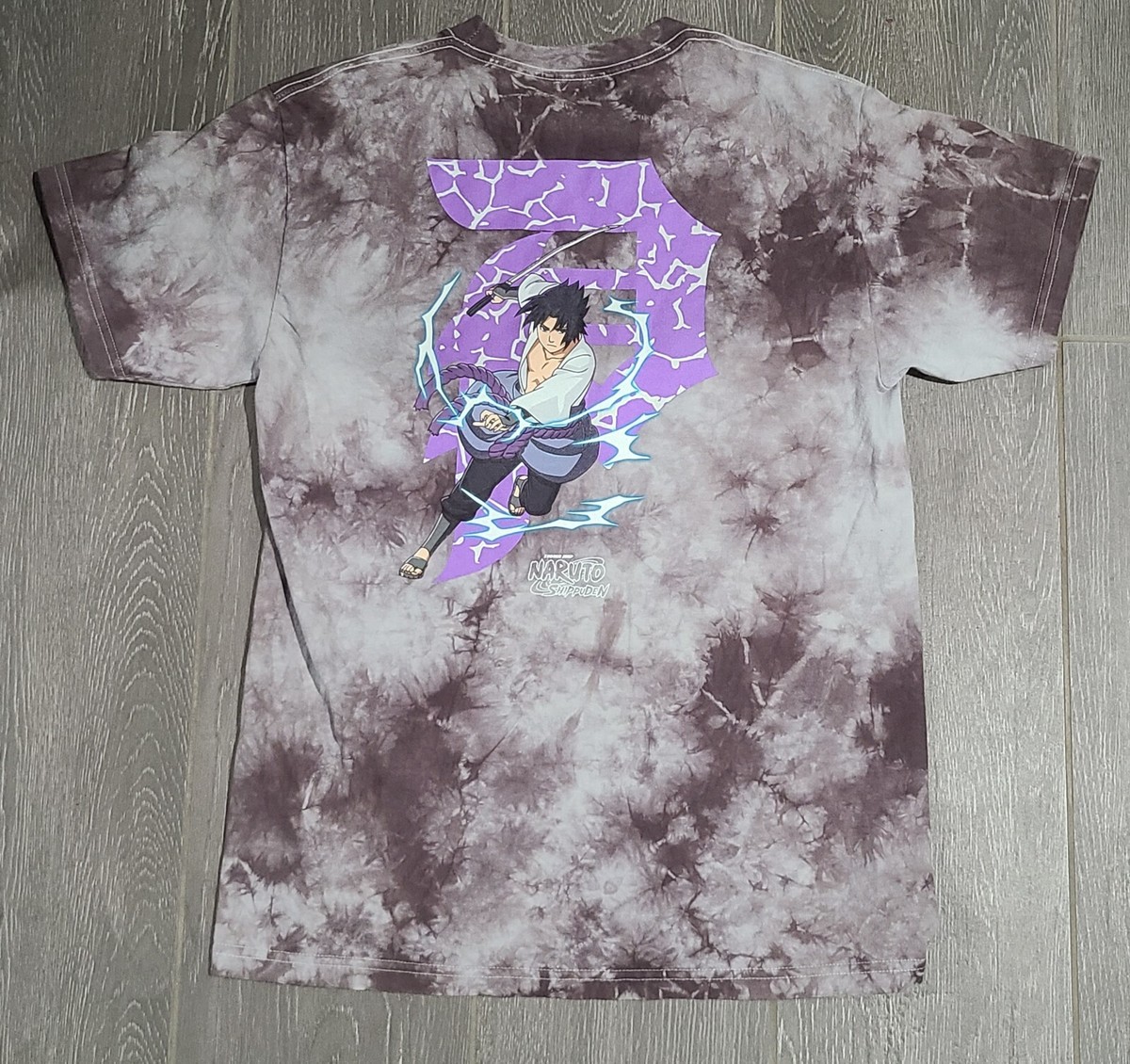 sasuke tie dye shirt