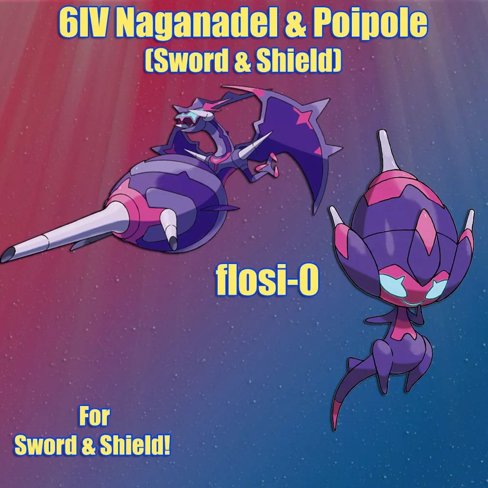 Ultra Shiny NAGANADEL 6IV Event // Pokemon Sword and Shield // 