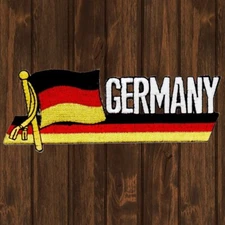 Germany Embroidered Patch — Iron On
