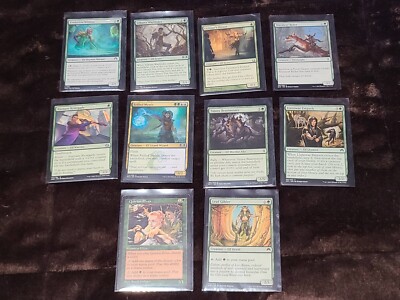 MTG Elf x10 Evolution Witness/Frilled Mystic/Leaf Gilder/Maraleaf Rider