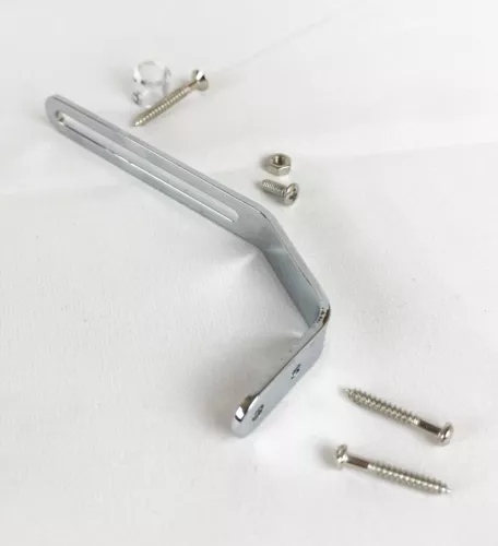 Pickguard Support Bracket Kit Epiphone Archtop & Electric Guitars Chrome or Gold