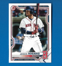 2021 Bowman Jeisson Rosario Prospects RC, Boston Red Sox #BP-37
