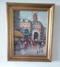 DIPINTO OLIO SU TELA DI ANTONIO DE VITY