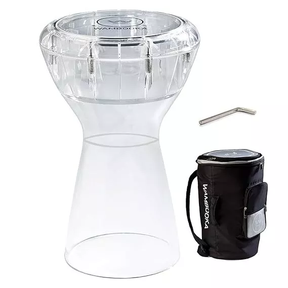 Wambooka Diamond Darbuka Drum 8.5 Inch Head Brass tuning keys
