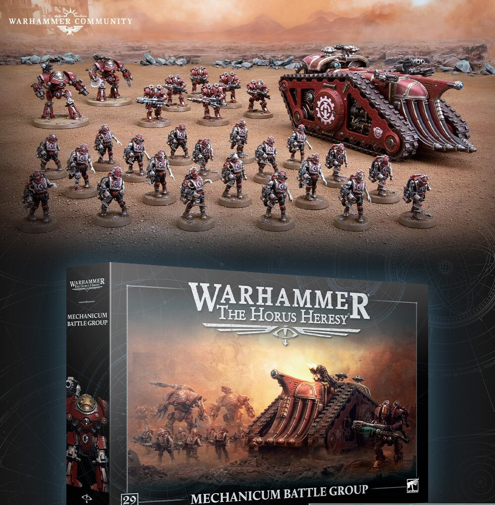 Warhammer The Horus Heresy - Mechanicum Battle Group - New and