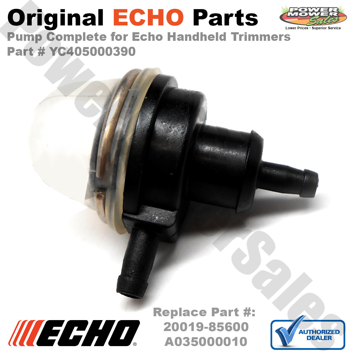 エミリアSP Echo / Shindaiwa Pump Complete for Handheld Trimmers