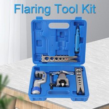 Hand Flaring Tool Set for 1/4"-3/4" φ 6-19mm Tube Pipe Flare Tool + Box Portable