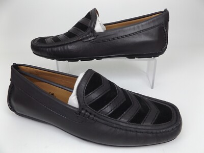 Driver Club Mens Malibu Gray Napa Leather Loafers Size 7.0 M  display picture 2