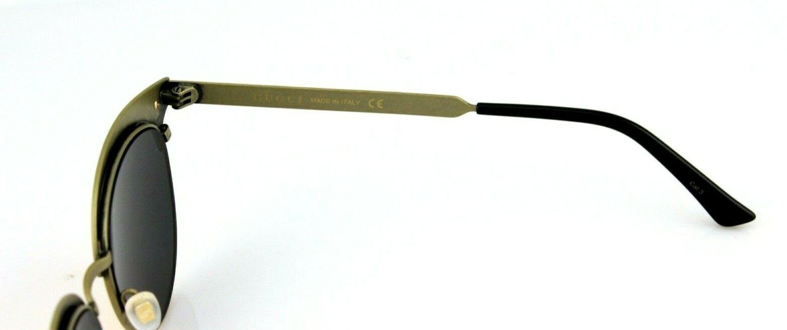 RARE NEW Genuine GUCCI Bronze Orange Gold Mirror Cat Eye Sunglasses GG0220S 001 image 7