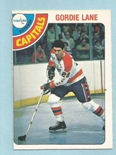 1978-79 O-Pee-Chee OPC Hockey Gordie Lane #284 Washington Capitals NM/MT **4