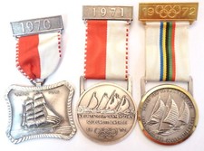 Kiel, 3 verschiedene Medaillen 1970, 1971, 1972, KTV von 1885