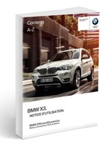 BMW X3 F25 2014-2017 lift Notice d'Utilisation Français