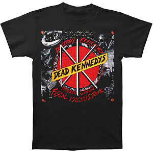 Men's Dead Kennedys Destroy Efficiency Slim Fit T-shirt XXXX-Large Black