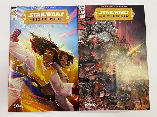 STAR WARS HIGH REPUBLIC ADVENTURES #12 Cover A + 1:10 HUANG IN-HAND SHIPS NOW