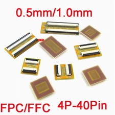 0.5/1.0mm FFC/FPC Flat Connector Adapter Flexible Cable Extension Board 4-40Pin