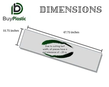 White (Natural) Teflon PTFE Virgin Plastic Sheet, Various Sizes and Thicknesses