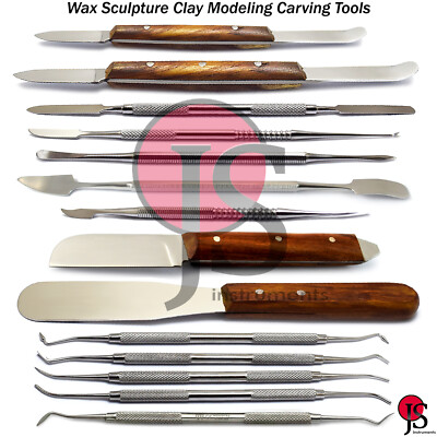#ad Wax Sculpture Pottery Polymer Clay Modeling Carving Tools DIY Ceramic Sculpting $749.00