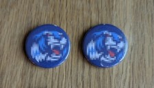 2 x Przypinka Tygrysy Przypinka Wentylatory Straubing Ultras Hokej na lodzie