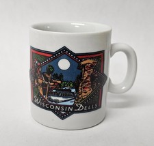 Wisconsin Dells Souvenir Mini Mug Shot Glass Collectible Travel Memorabilia 2.5"