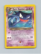 dark haunter pokemon card eBay Auction Item 306027420741 TCG Cards 2001 Japanese Neo 4 Retreat Cost Dark Haunter #36 Precios |