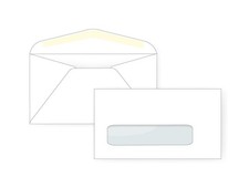 6 3/4 White Window Envelopes 24 , 3 5/8 x 6 1/2, Box of 500