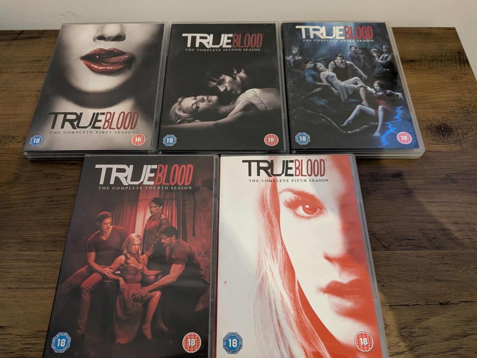 True Blood Complete Series 1-5 Collection DVD
