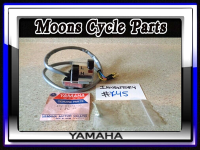 #ad VTG NOS 1974 1977 Yamaha Trials TY250 TY175 Handle LEFT SWITCH #434 83975 00 00 $575.00