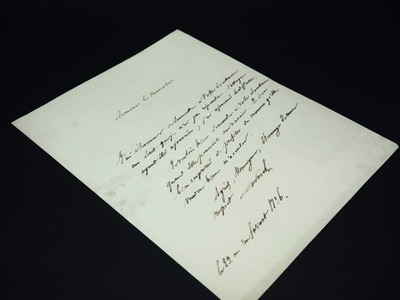 DIREKTORIUM - signierter Brief - an ''Herr Marschall'' - 1796