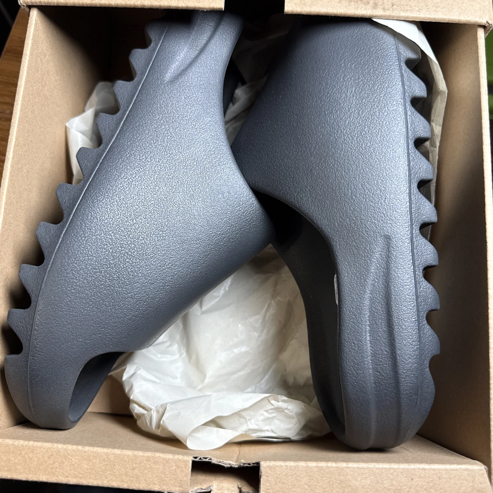 Adidas yeezy slide 'onyx' (DS) 2022 taglia 9M (DS) (OG ALL)