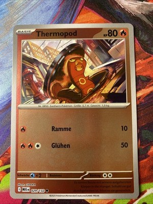 MEG Thermopod Reverse Holo Deutsch Mega Entwicklung 029/132 Pokémon TCG