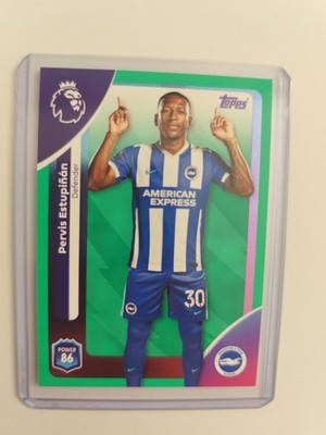 Topps Premier League 2026 Base Green Parallel Estupinan Brighton Hove Albion 76