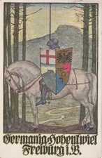 Studentika 1926 Germania-Hohentwiel Freiburg Studentica Studentenverbindung KV