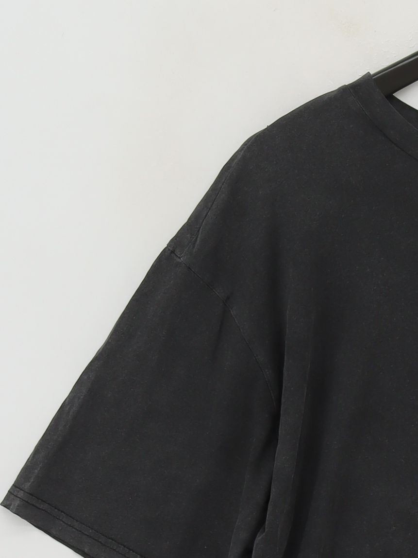 T shirt uomo 6 giugno M nera grafica 100% altra basic