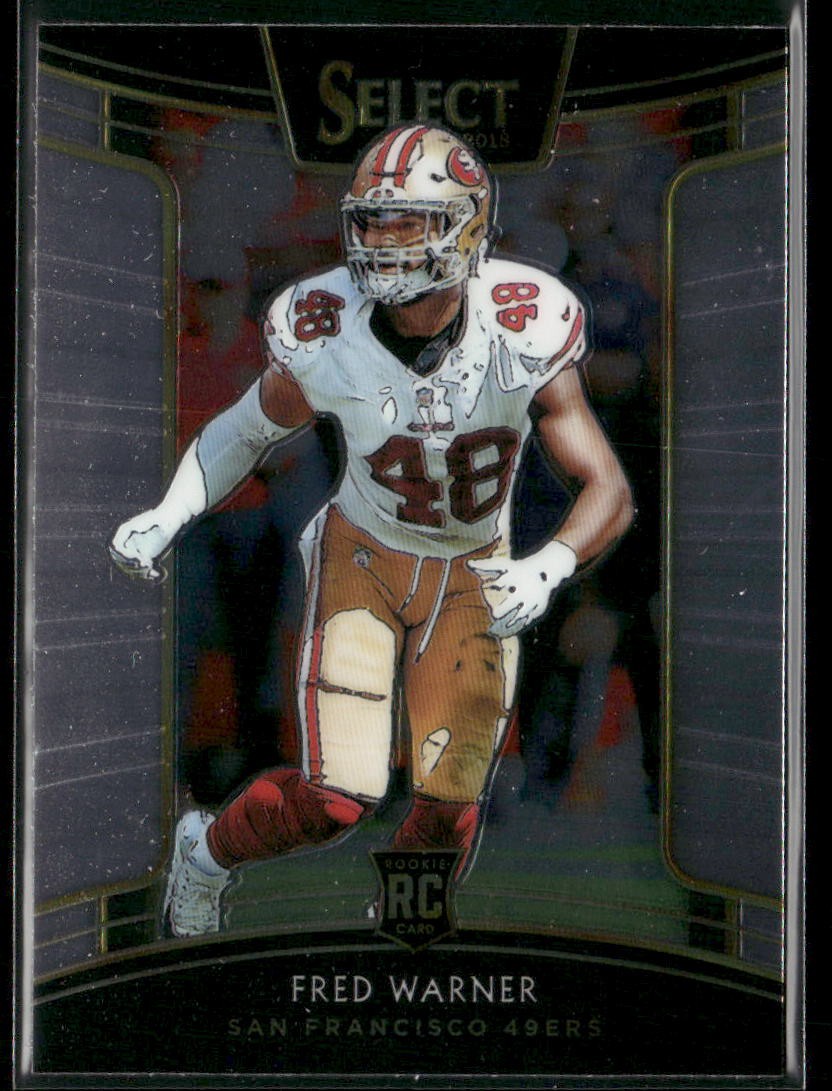 2018 Panini Select #35 Fred Warner ROOKIE