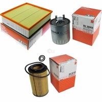 Mahle / Knecht Kraftstofffilter KL 100/2 Luftfilter LX 513/1 ÖLfilter OX 153D3