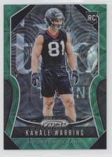 2019 Panini Prizm Rookies Green Scope Prizm 5/75 Kahale Warring #394 0b2