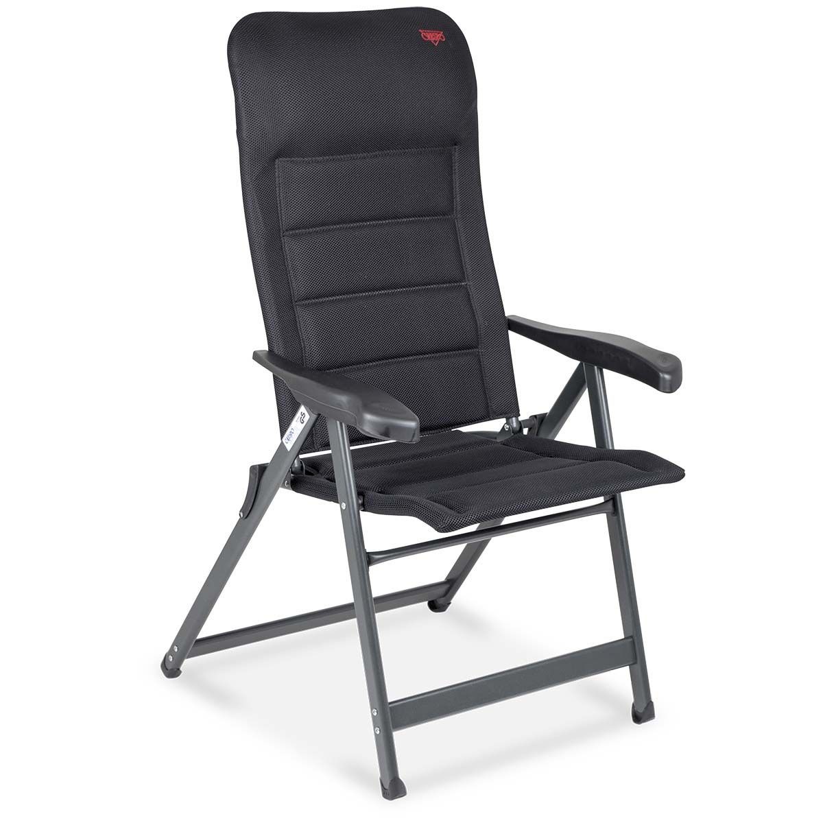 Crespo AP-237 Air-Deluxe Folding Chair - Black