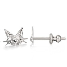 F136 Hypoallergenic Implant Grade Pure Titanium Studs,G23 Small Dainty Earr - 01