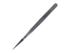 Menda 71-ZJSA-CH - Tweezer, w/Replaceable Ceramic Tip, Straight Fine Beveled