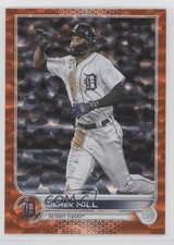 2022 Topps Update Orange Foil 197/299 Derek Hill #US72 kq9