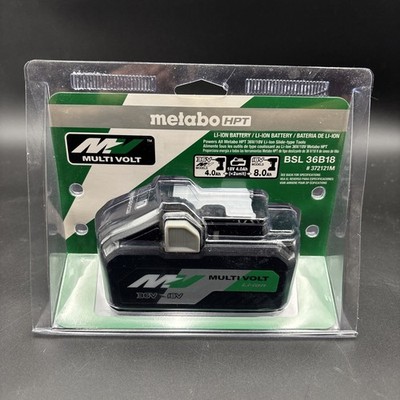 Metabo 372121M 18V/36V Lithium Ion Battery NEW