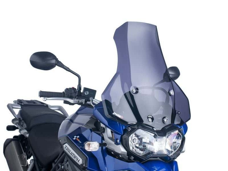 Puig Dark Smoke Touring Screen Triumph Tiger Explorer 1200 2012-2015