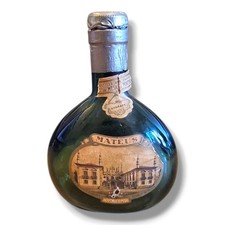 Vintage Collectible Mateus Green Glass Empty Wine Bottle Made In Portugal 