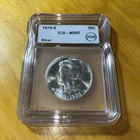 1976 S Kennedy Silver Bicentennial Silver Half Dollar MS67 ICG