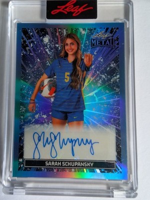 Blattmetall Fußball Sarah Schupanski 4/7 Auto