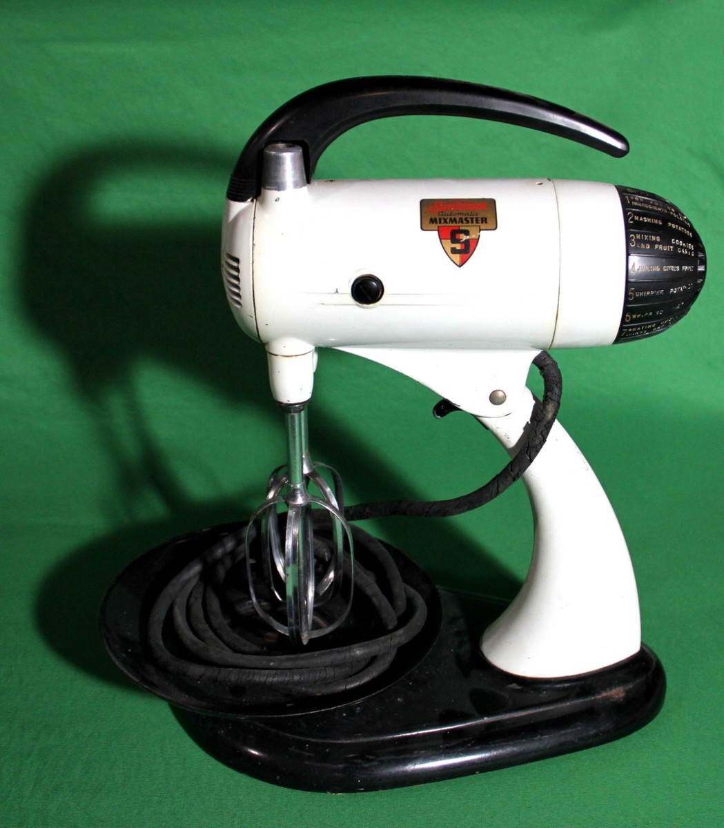 Vintage 1939 Sunbeam Mixmaster Model 7B With Original Beaters | eBay